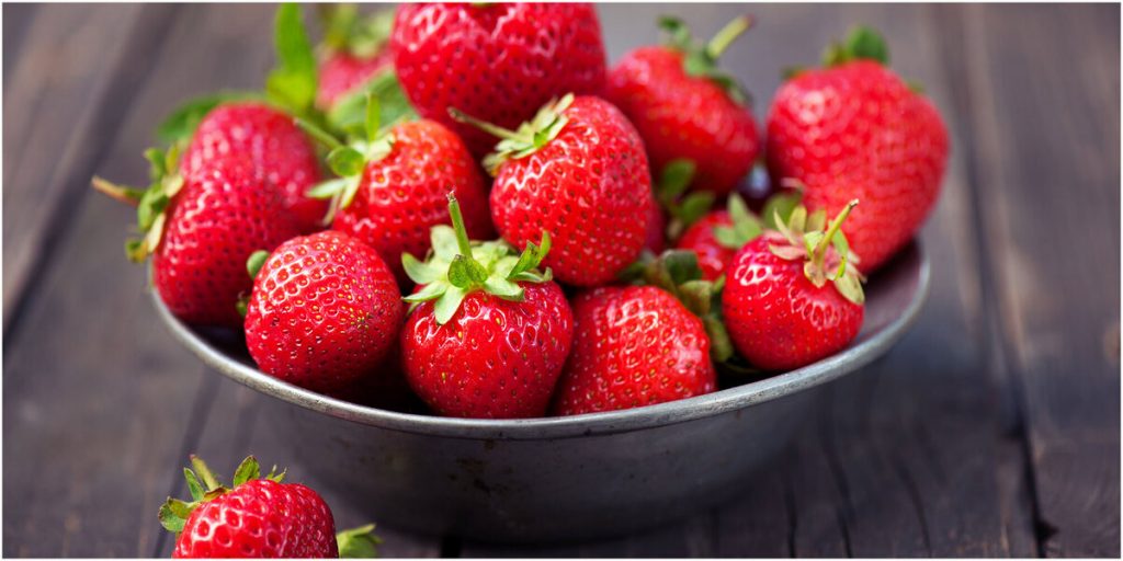 aliments pour perdre du poids fraises